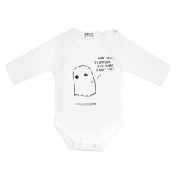 Carra Ghost бебешко боди